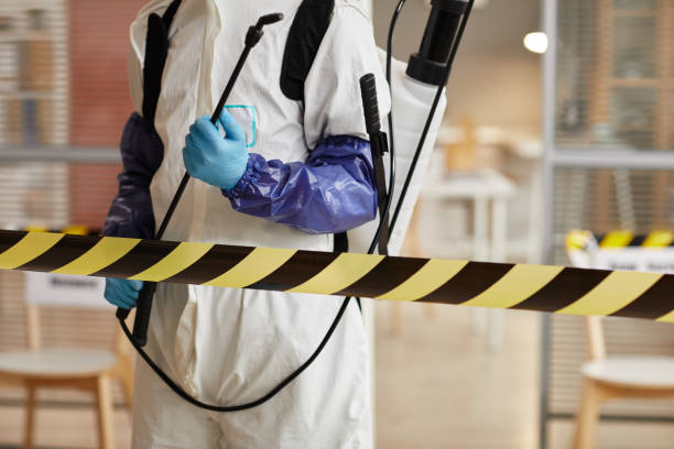 Professional Biohazard Cleanup technician working in Ogdensburg, NJ